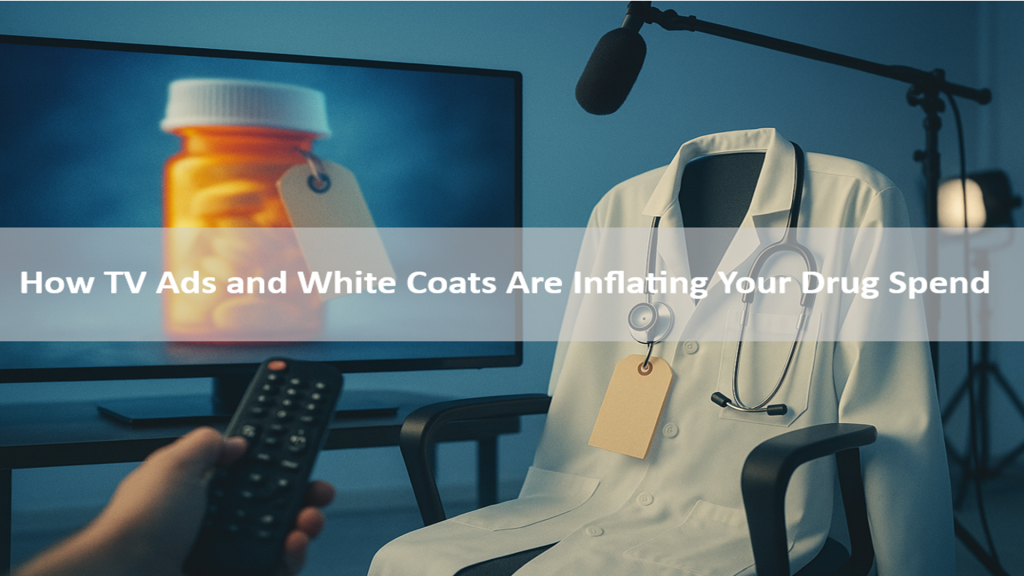 How TV Ads and White Coats Are Inflating Your Drug Spend